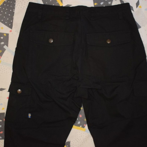 Fjallraven Ovik curved high waist trousers for women EU38 US29, black