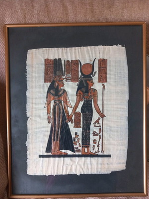 Papyrus in frame used
