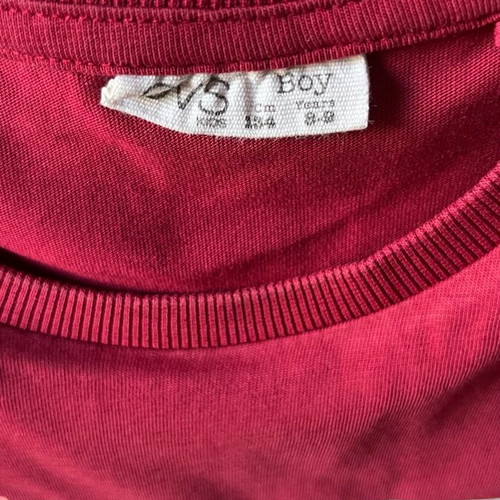 OVS T-shirt burgundy used 8-9 years 134 cm