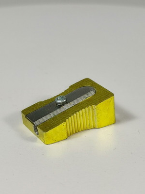 KUM 400/1K sharpener used vintage yellow metal made in Germany