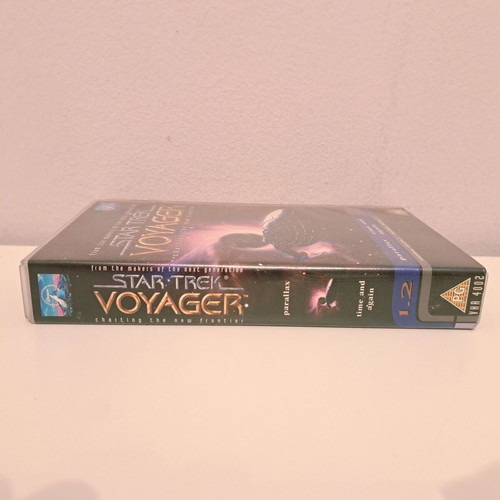 Star Trek Voyager Charting The New Frontier 1.2 VHS used without subtitles
