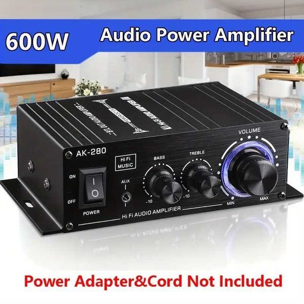 HiFi стерео усилвател 2-канален 100W, клас AB 