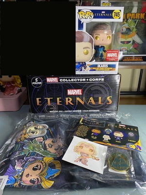 Funko Marvel Collector Corps Eternals XL new