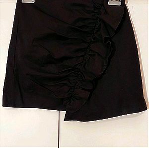 Μίνι φούστα Zara με βολάν -XS/S