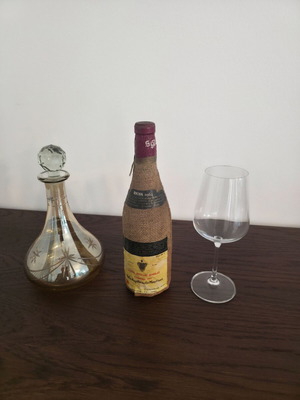 Rioja Siglo Cosecha 1964 collectible wine bottle, Bodegas del Romeral