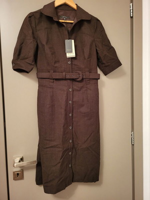 Ipekyol midi dress brown new, size L