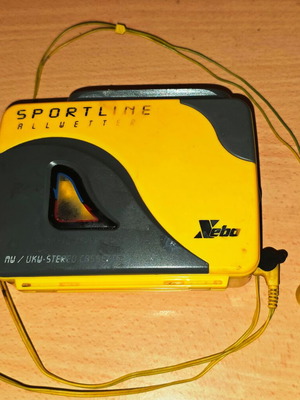 Преносим радиокасетофон Walkman Xebo Sportline 639 употребяван