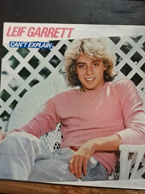Leif Garrett Can't Explain vinyl record