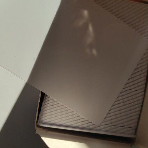 White plastic cards 0.76mm 30mil, pack of 100