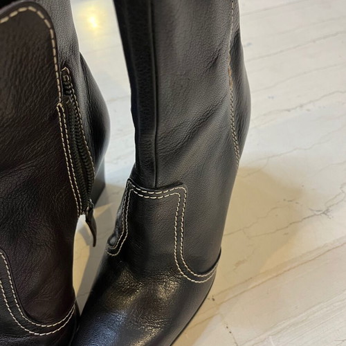 Tod's boots used, black, size 37