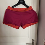 Two-in-one orange shorts