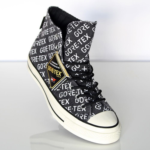 Converse Chuck 70 Gore-Tex high top sports shoes new, black and white