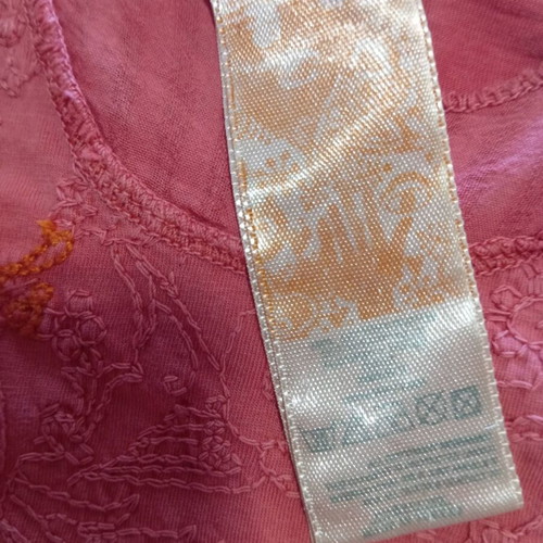 Vintage Just Angels Long Top with Crossed Straps and Beads, Like New