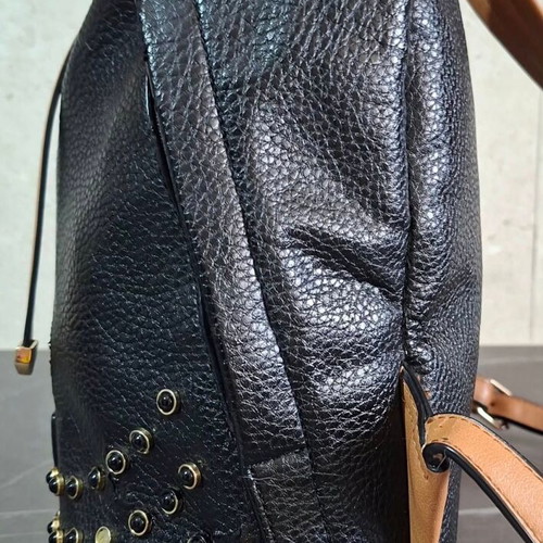Verde women's backpack black with studs like new