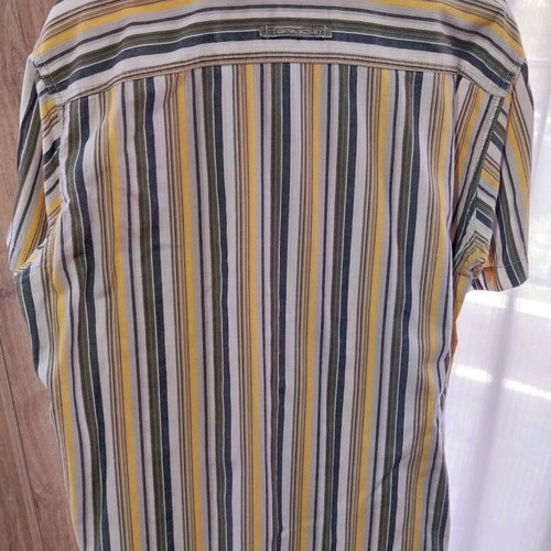 Camel Active men's short-sleeve shirt like new, multicolor, size L