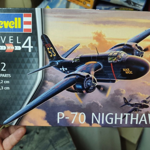 P-70 Nighthawk Model Airplane 1/72 Scale New