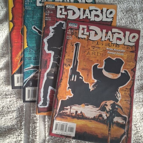El Diablo comics complete mini series 4 issues new