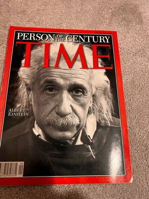 TIME magazine anniversary collector's issue Einstein person of the century new