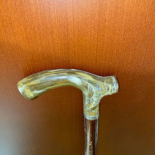 Wooden walking cane vintage