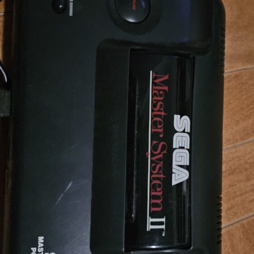 SEGA Master System 2 console with original cables and controller