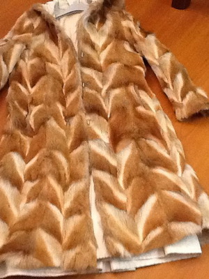 TWO-SIDED FUR COAT