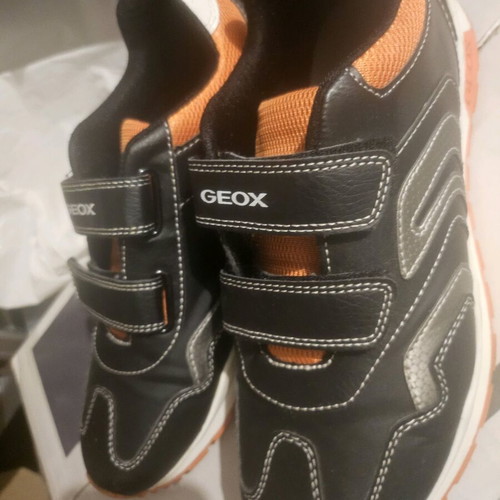 Geox shoes like new, size 39, black and orange