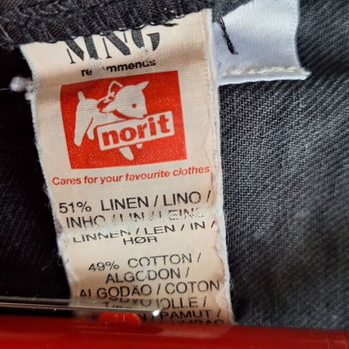 Mango Suit Black Linen Blend Tailored Shorts Small like new