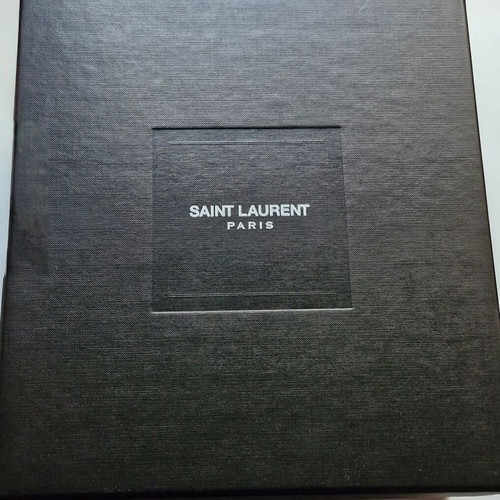 Saint Laurent authentic sandals with animal print in fuchsia color