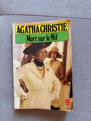 Βιβλίο Agatha Christie «Θάνατος στον Νείλο» μεταχειρισμένο, στα γαλλικά