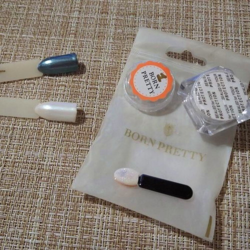Born Pretty No-1 Mirror Effect Nail Powder for Manicure, Pedicure new