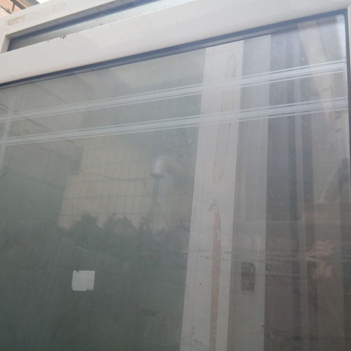 Aluminum sliding balcony door used 2.05 x 1.05 m
