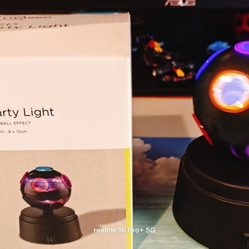 Livarno LED Party Light with Battery