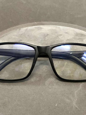 Anti-Blue Light Screen Protection Glasses black frame used, unisex