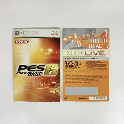 PES 6 Pro Evolution Soccer Xbox 360 like new, full Greek version