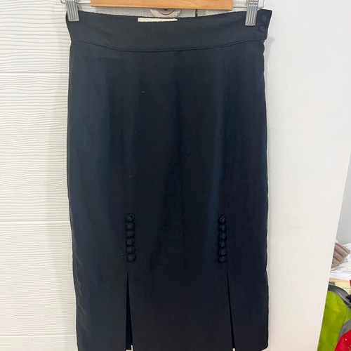 Vintage Bettie Page Black Pencil Skirt Size Small Used