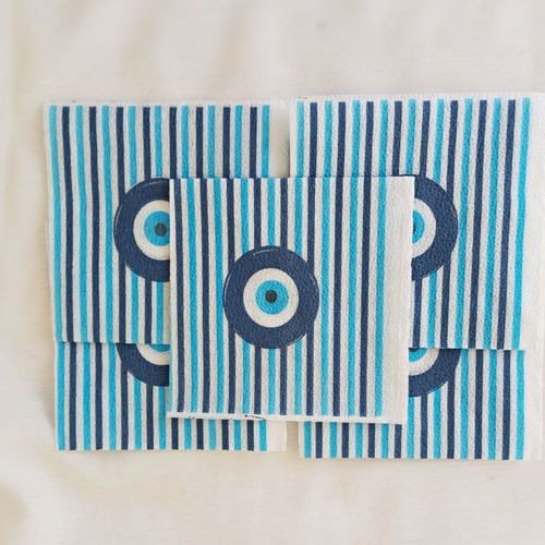 Decoupage Napkins Eye & Stripes 5 Pieces