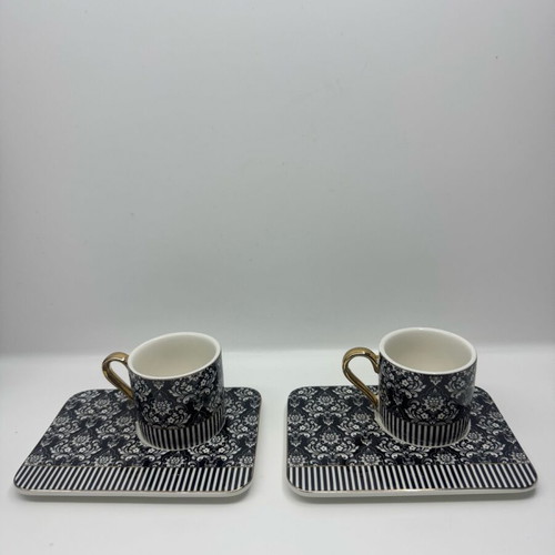 Karaca set of 2 cups for Greek coffee like new