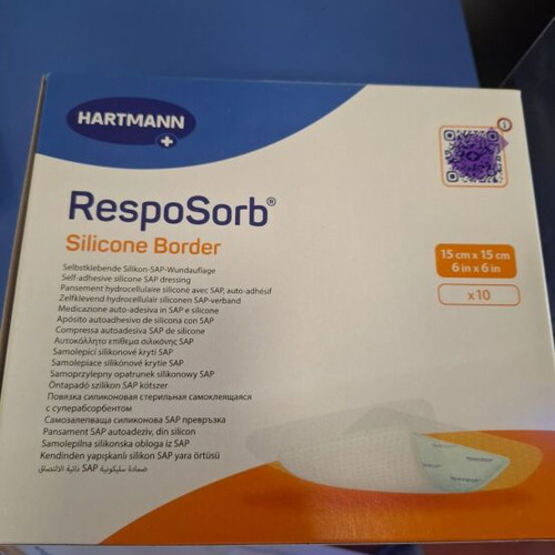 RespoSorb silicone border dressings new for pressure ulcers