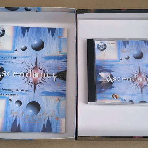 Ascendancy Virgin PC CD-ROM like new, Big Box