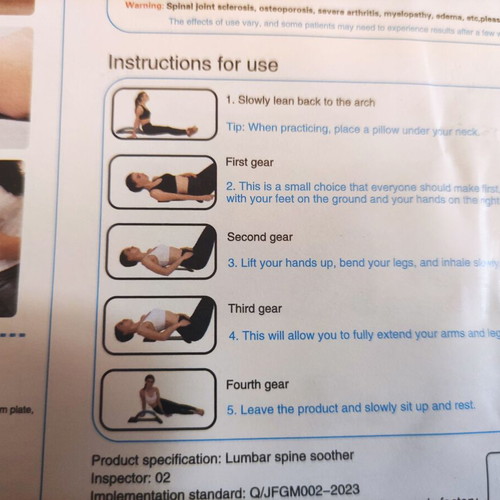 Spine and neck relief device new