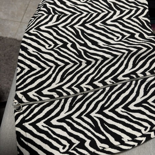 Pull & Bear mini zebra skirt