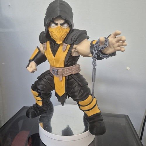 Scorpion Mortal Kombat 3D printed figure like new