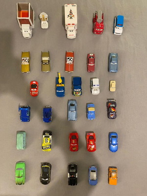 Cars McQueen toy cars used
