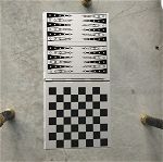 Μαγνητικό σετ παιχνιδιών  "Γκρινιάρης,Τάβλι,Σκάκι,τριλιζα"