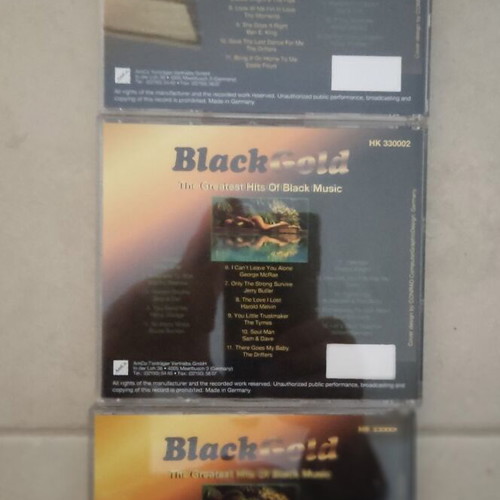 Black Gold collection 3 CD set new, R&B / Soul