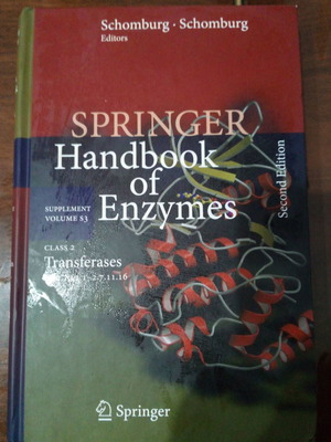 Class 2 Transferases VI like new, Handbook of Enzymes Springer
