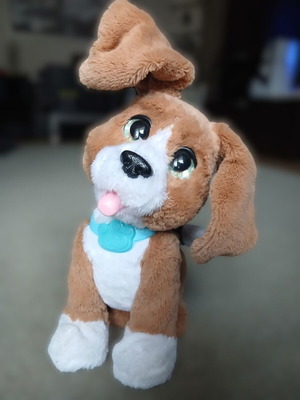 FurReal Φλύαρος Τσάρλι διαδραστικό σκυλάκι Beagle σαν καινούργιο