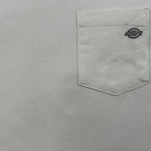 Dickies men's T-shirt XXL white with chest pocket and Temp-IQ cooling