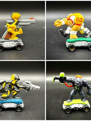Kenner Savage Mondo Blitzers The Butt Kickers Collection like new, complete set