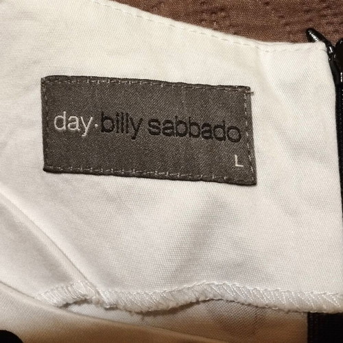 Billy Sabbado summer dress with polka dot top and black skirt